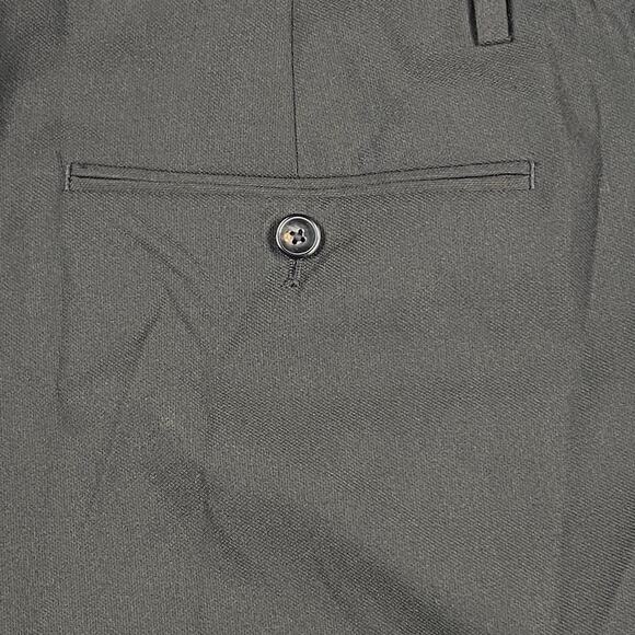 NEW Shaquille O'neal Mens Dress Pant 56x32 Suit Separates Black Stretch - Picture 2 of 7